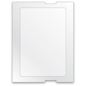 Label Light Adhesive - Blank Clear- For 5 in 1, ROLL of 500