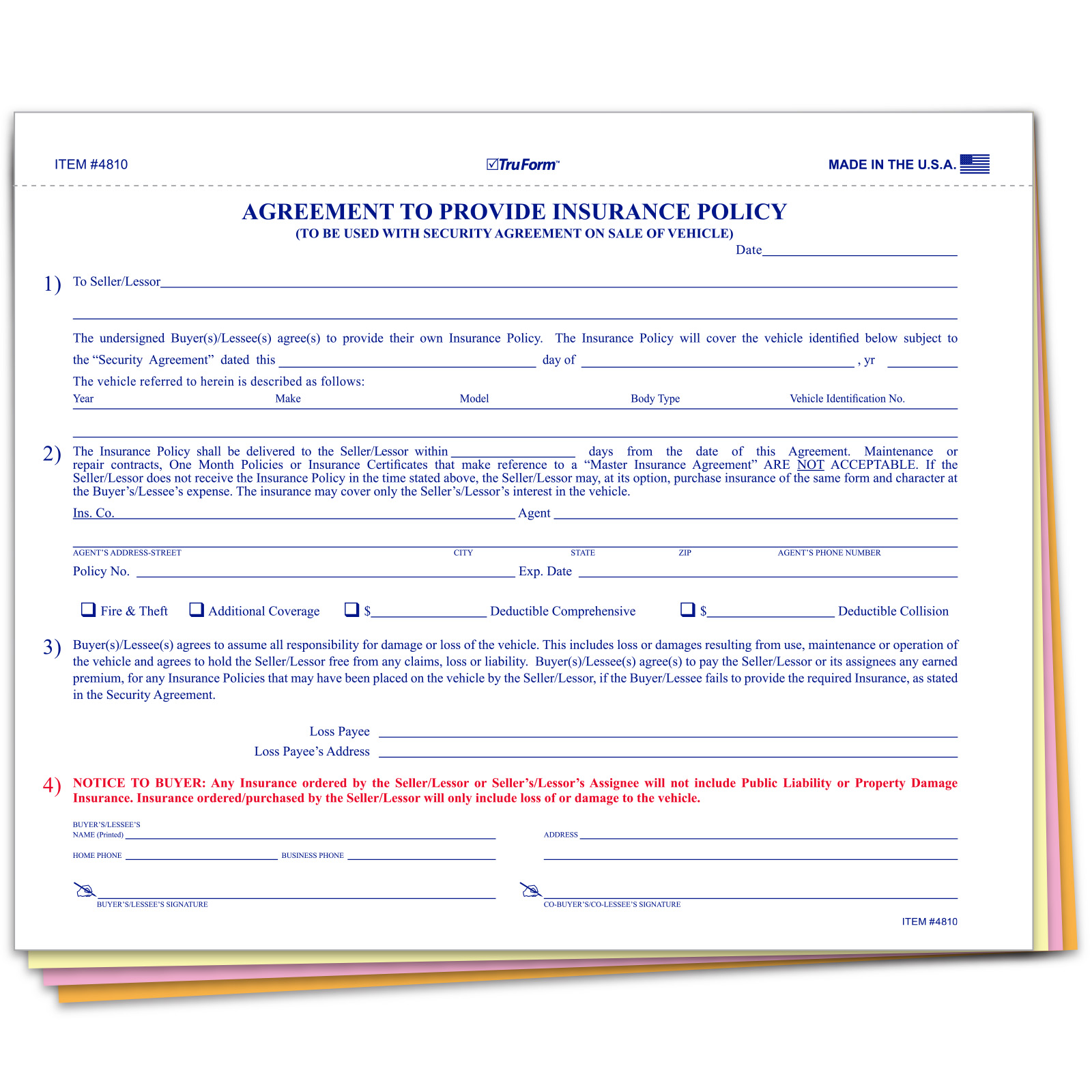 4810_Agreement-to-Furnish-Insurance-Policy_P-WEB