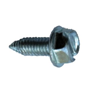 License Plate Slotted Hex Head - 6mm X 16mm - Qty. 100