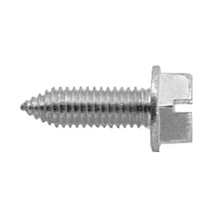 License Plate Screw Slotted Hex Washer Head-Metric-6mm X 20mm Qty. 100