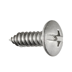License Plate Screw Duo Drive Truss Head - #14  X 3/4"  Qty. 100