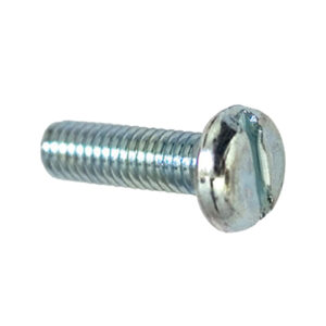 License Plate Screw Slotted Pan Head - Metric - 6mm  X 20mm Qty. 100
