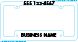 4870 Screen Printed License Plate Frame Style B White