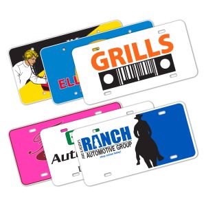Custom Polyethylene Car Plates