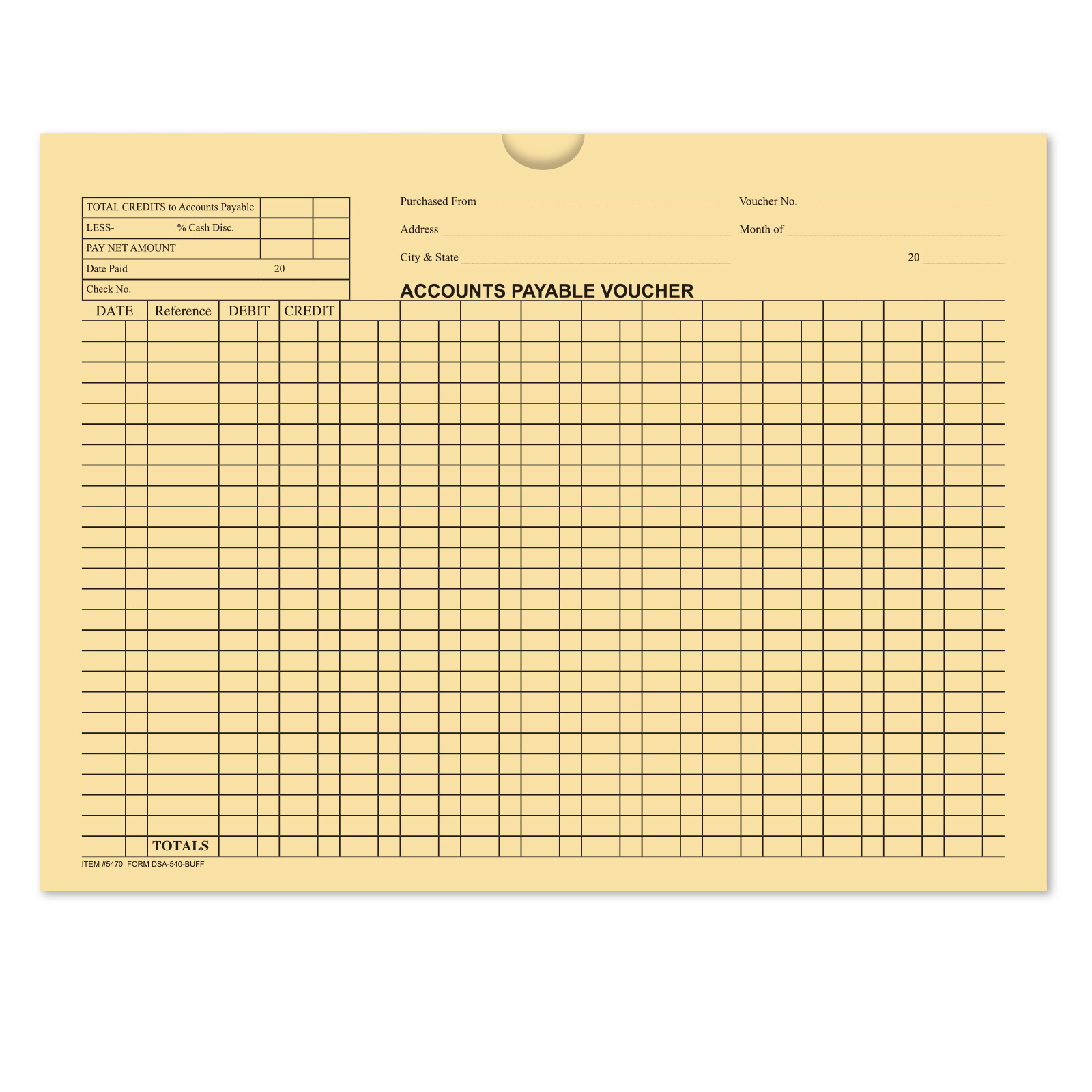 5470_Accounts-Payable-Voucher-Envelopes_Form-DSA-540_Buff-1_P-WEB