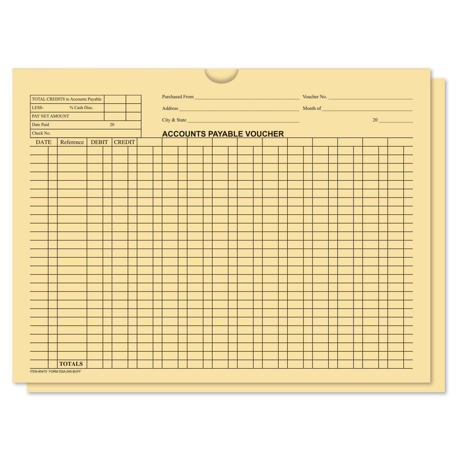 5470_Accounts-Payable-Voucher-Envelopes_Form-DSA-540_Buff-2_P-WEB