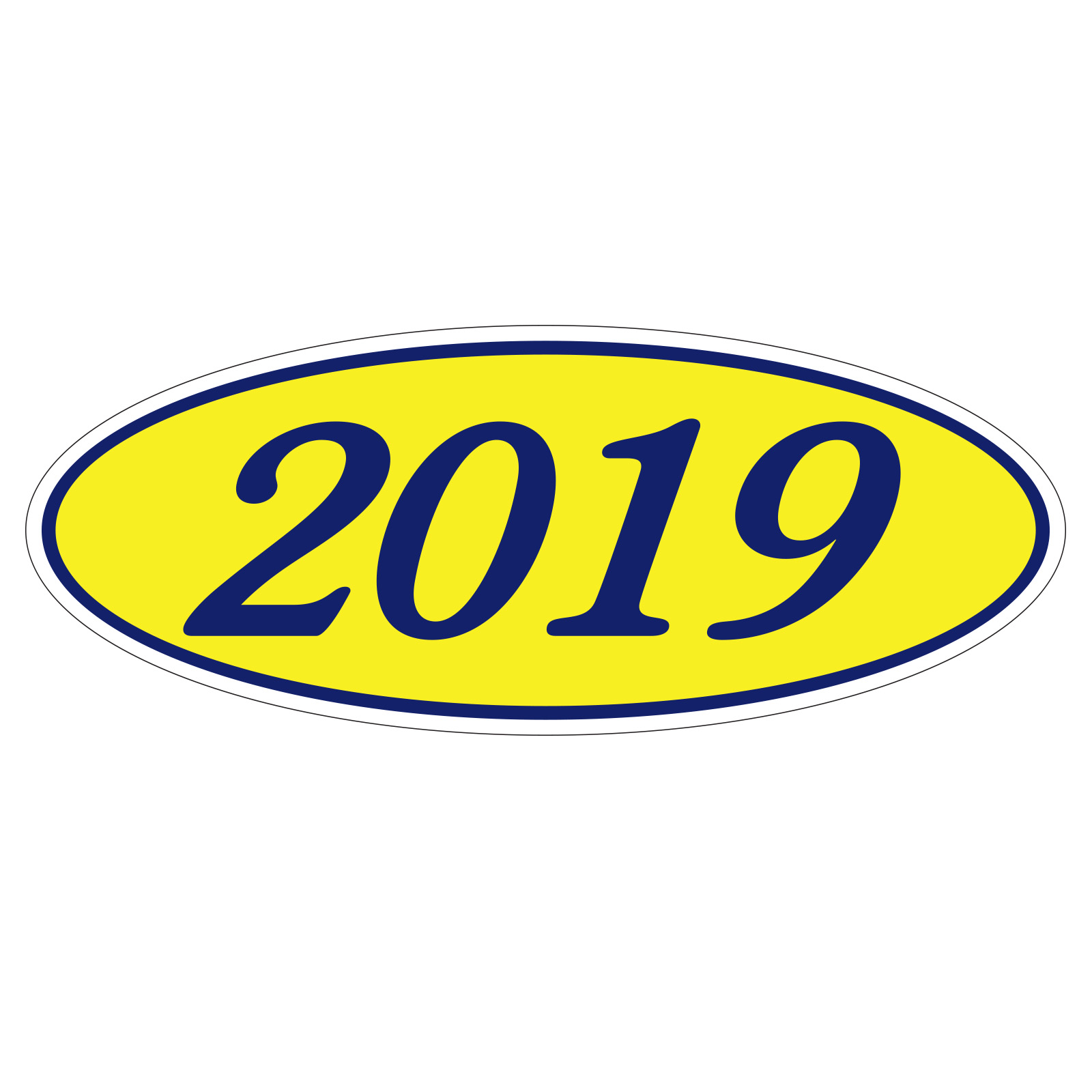 580-19_Oval-Year-Stickers_Navy-Blue-on-Yellow-2019_P-WEB
