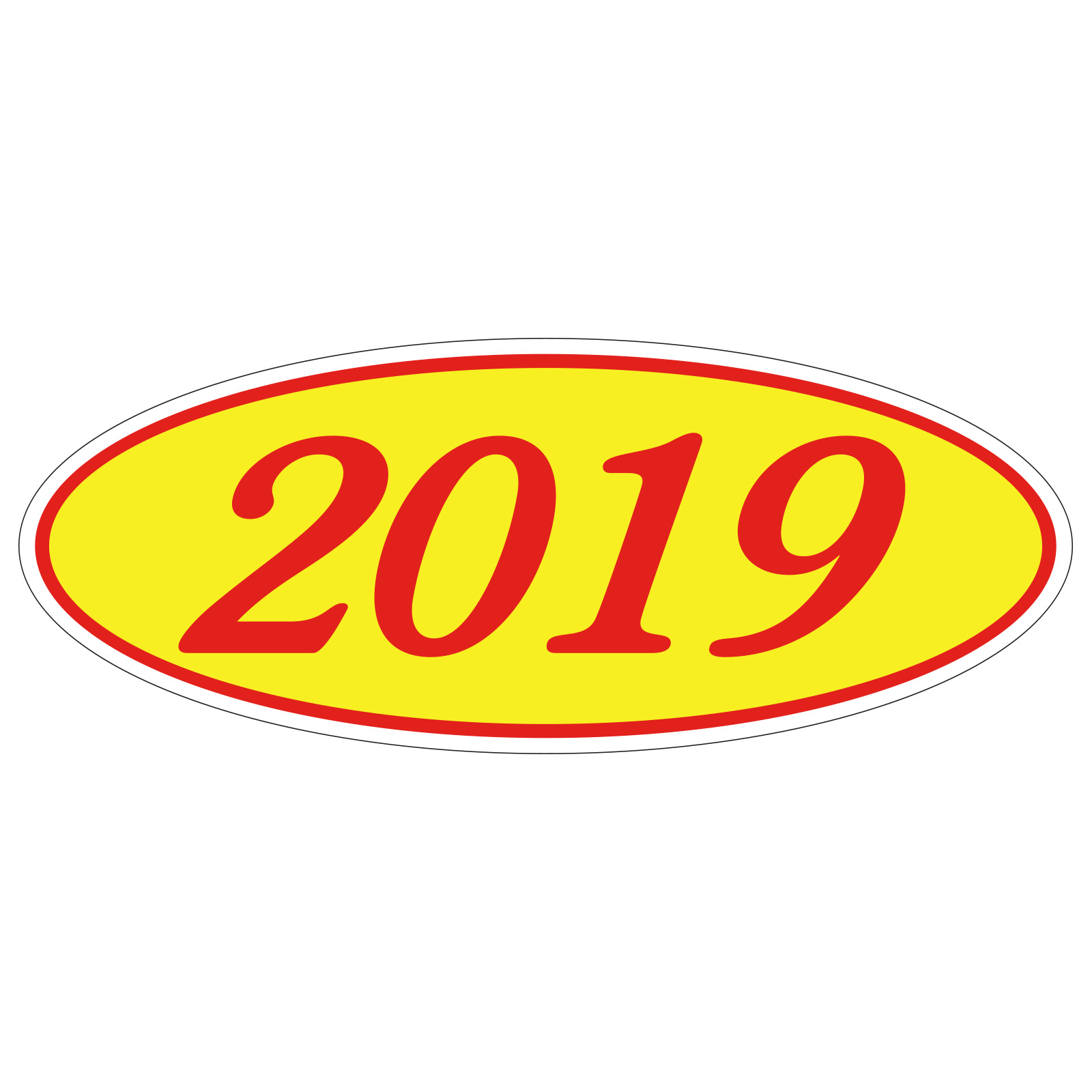 581-19_Oval-Year-Stickers_Red-on-Yellow-2019_P-WEB