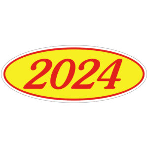 581-24_Oval-Year-Stickers_Red-on-Yellow-2024_P-WEB
