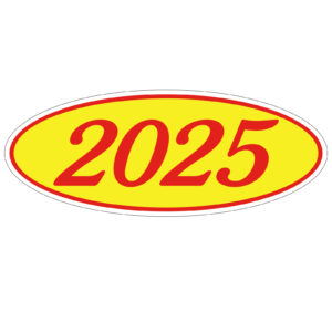 581-25_Oval-Year-Stickers_Red-on-Yellow-2025_P-WEB