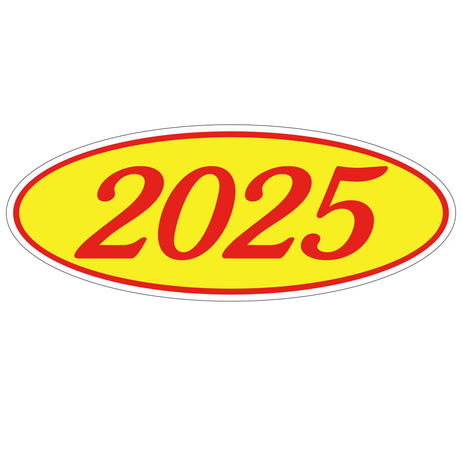 581-25_Oval-Year-Stickers_Red-on-Yellow-2025_P-WEB