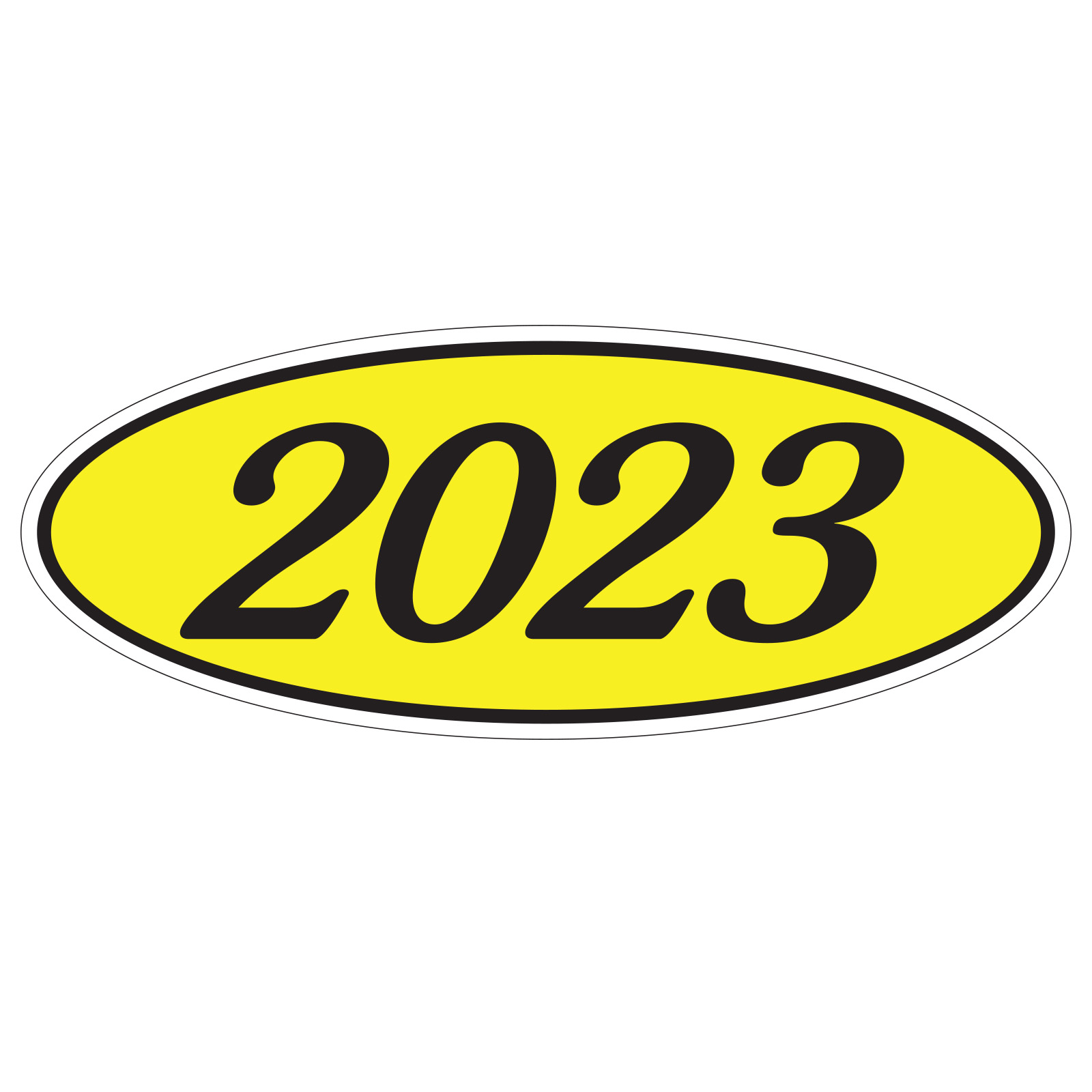 582-23_Oval-Year-Stickers_Black-on-Yellow-2023_P-WEB