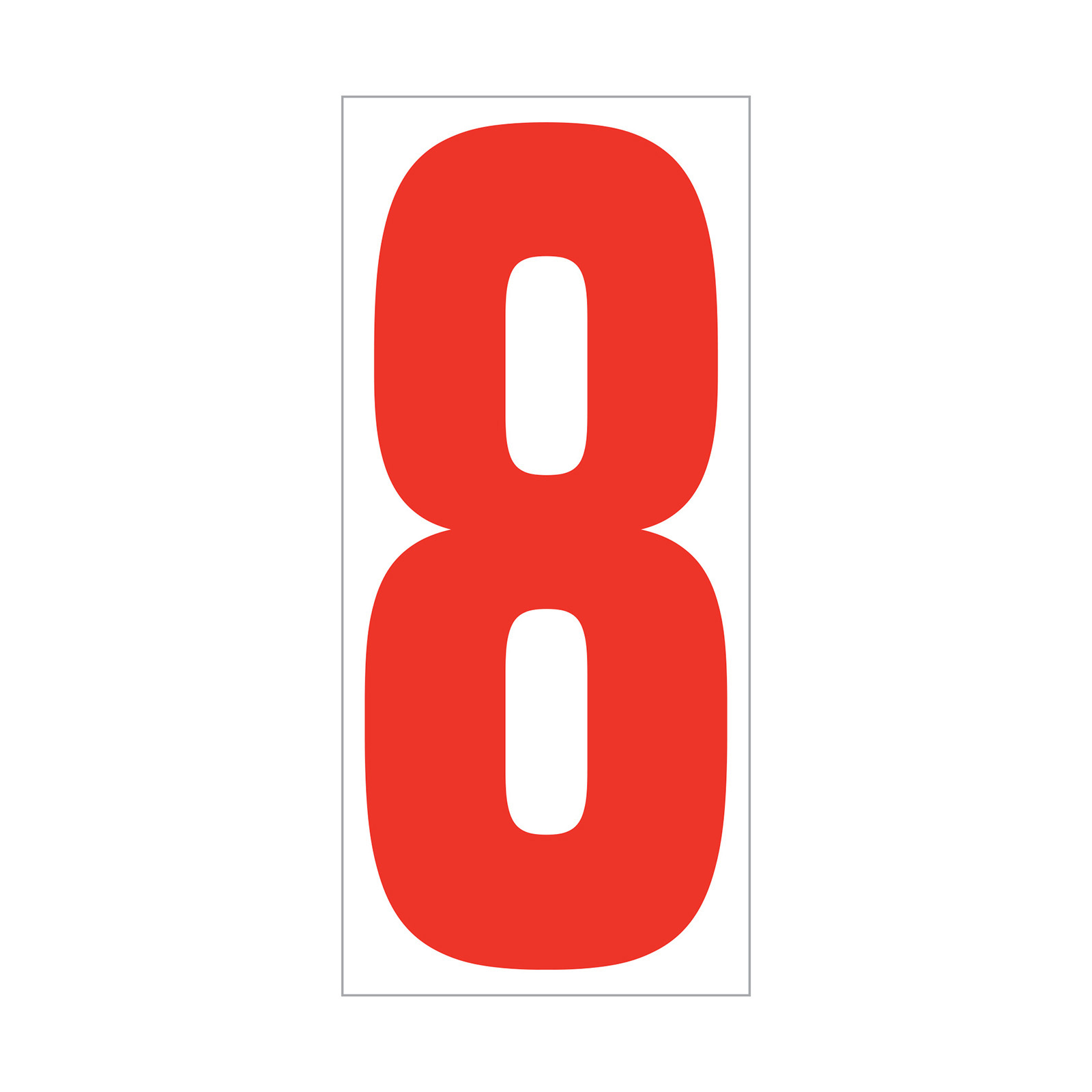 58290-08_Vinyl-Number-Stickers_Red-on-White_8_P-CAT