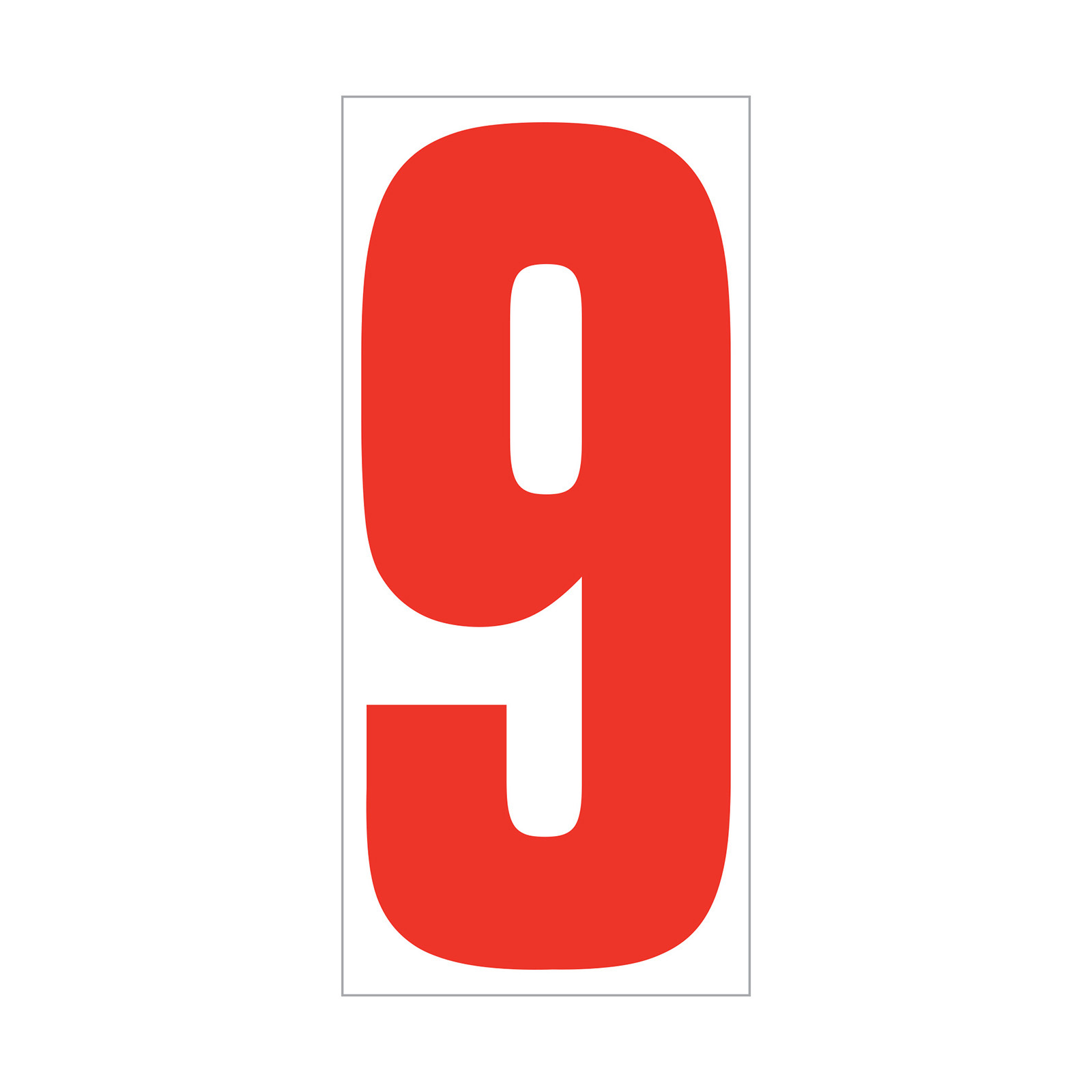 58290-09_Vinyl-Number-Stickers_Red-on-White_9_P-CAT