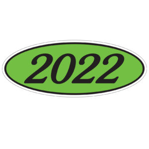 583-22_Oval-Year-Stickers_Black-on-Green-2022_P-WEB
