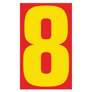 58321-08_Vinyl-Number-Stickers-Yellow-on-Red-8_P-WEB