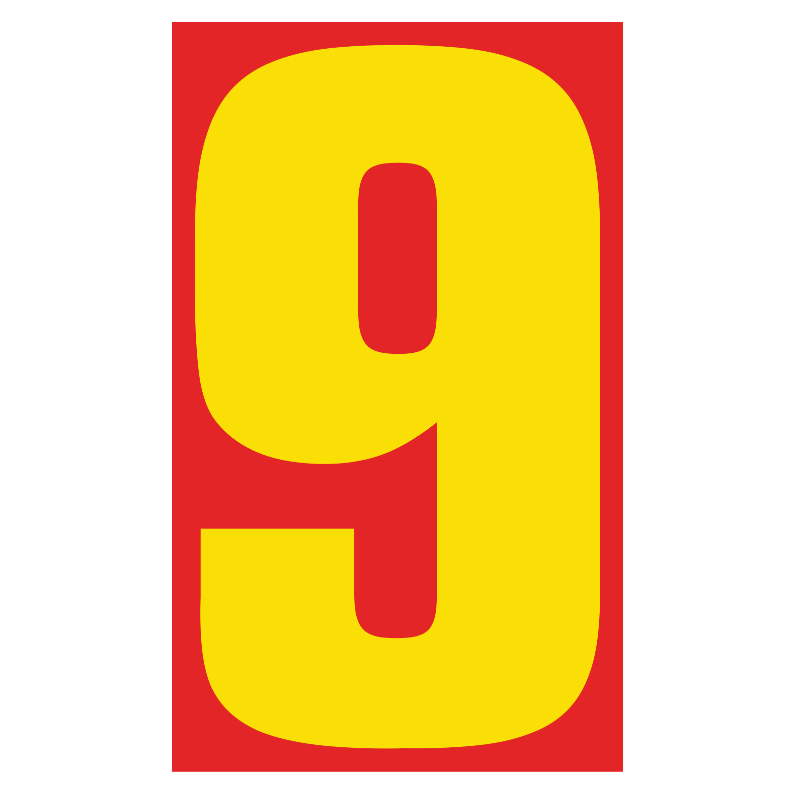 58321-09_Vinyl-Number-Stickers-Yellow-on-Red-9_P-WEB
