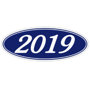584-19_Oval-Year-Stickers_White-on-Navy-Blue-2019_P-WEB