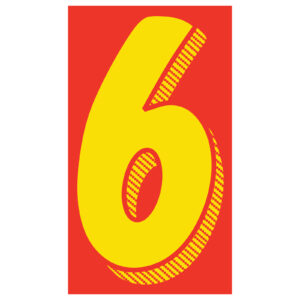 5840-06_Vinyl-Number-Stickers-Yellow-on-Red-6_P-WEB