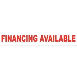 58400-38_Vinyl-Slogan-Stickers_White-on-Red_Financing-Available_