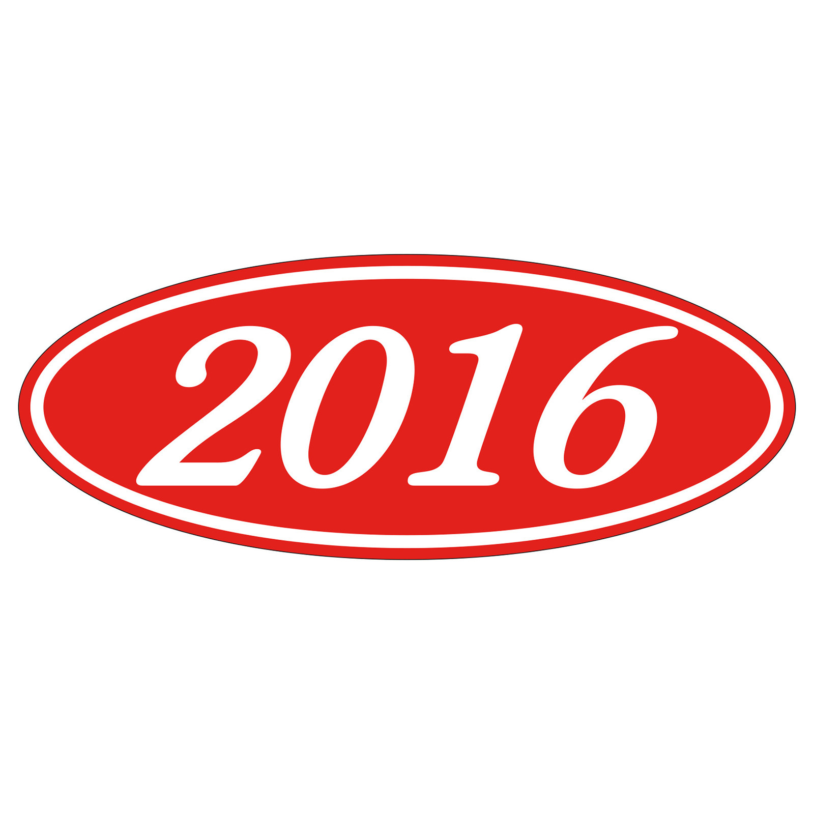 585-16_Oval-Year-Stickers_White-on-Red_P-CAT