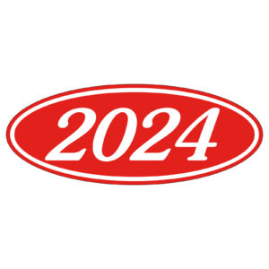585-24_Oval-Year-Stickers_White-on-Red_P-CAT