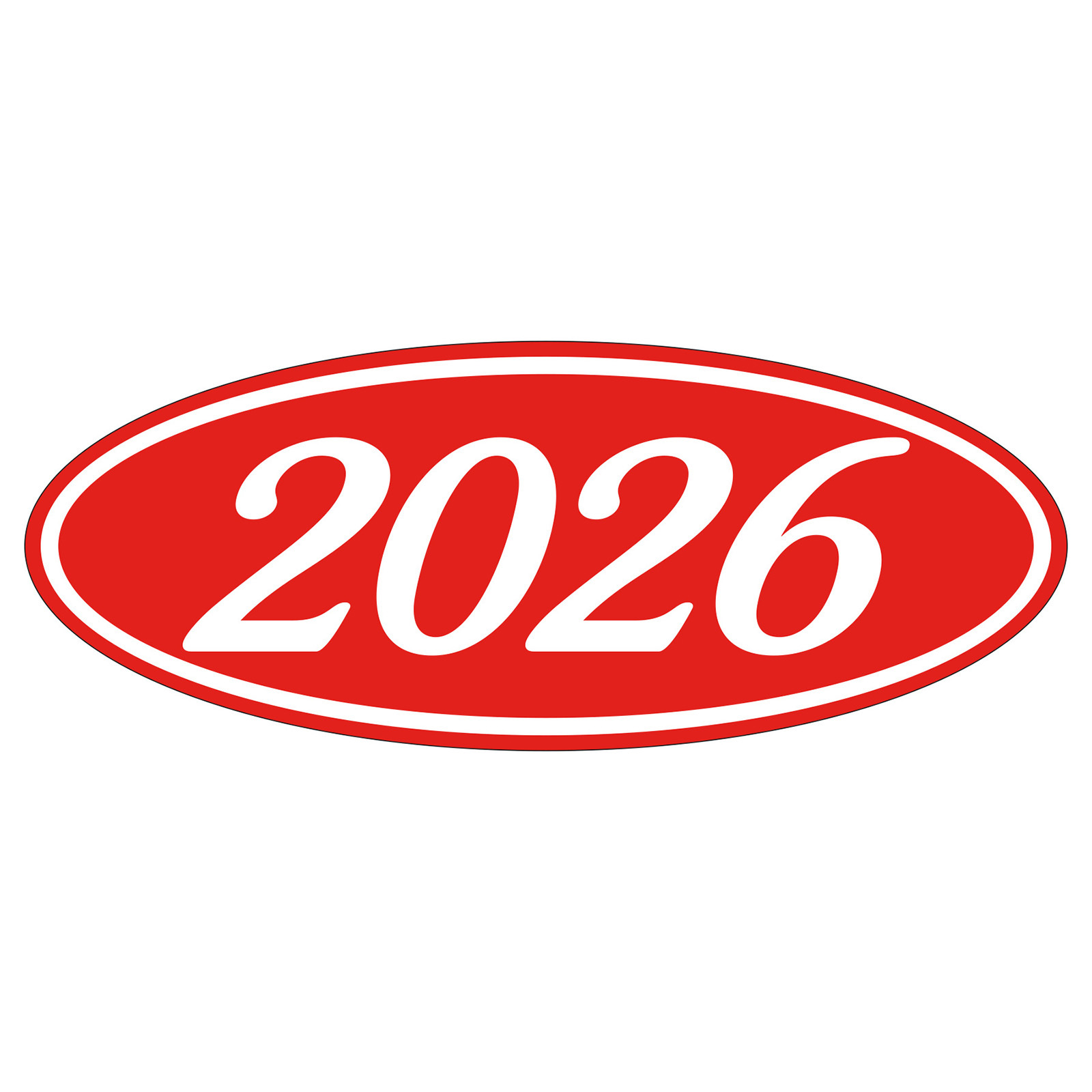585-26_Oval-Year-Stickers_White-on-Red_P-CAT