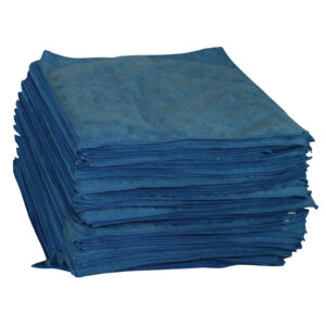 Plush Blue Microfiber Detailing Towel  - Approx. 15" x 15" - Qty. 25