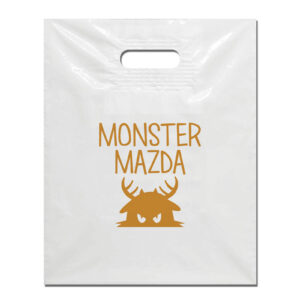 Custom Plastic Patch Handle Bags