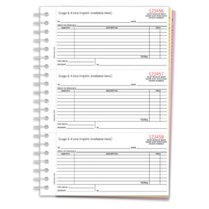 Purchase Order Book - DSA-127NC - 3 Part -IMP, 150 per Book - Qty. 1