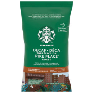 Starbucks Pike Place Decaf Ground Coffee - 2.5 oz - Qty. 18