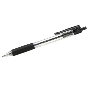 Retractable Ball Pen - 1 mm - Black - Qty. 12 Per Box