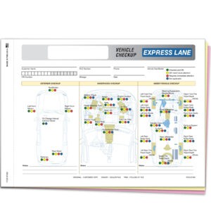 Express Lane Inspection Report - 3 Part - Qty. 250