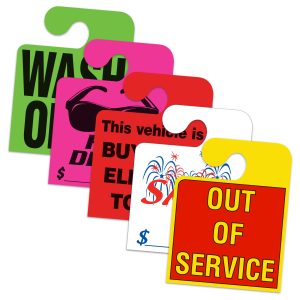 Custom J-Hook Hang Tags