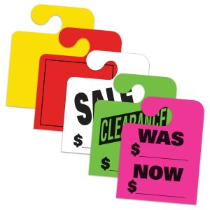 J-Hook Mirror Hang Tags