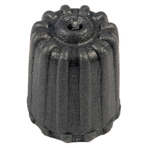 Gray TPMS Plastic Valve Cap with Seal - Qty. 100