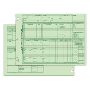 Vehicle Inventory Record - 1204-A - Qty. 50