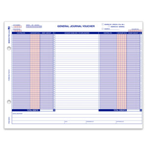 General Journal Voucher - A-7221-VI - Qty. 100