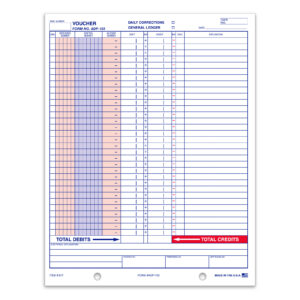 General Journal Voucher - ADP-150 - Qty. 100