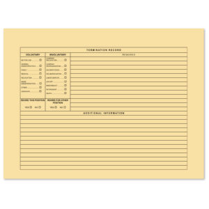 Employee File Jacket - 201 - Qty. 50