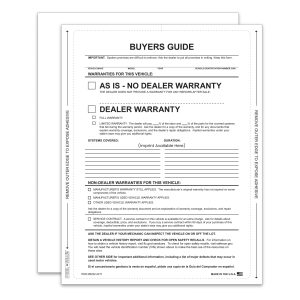 Interior Buyers Guide - BG-2017- As Is - P/A - Imprinted - Qty. 1 each