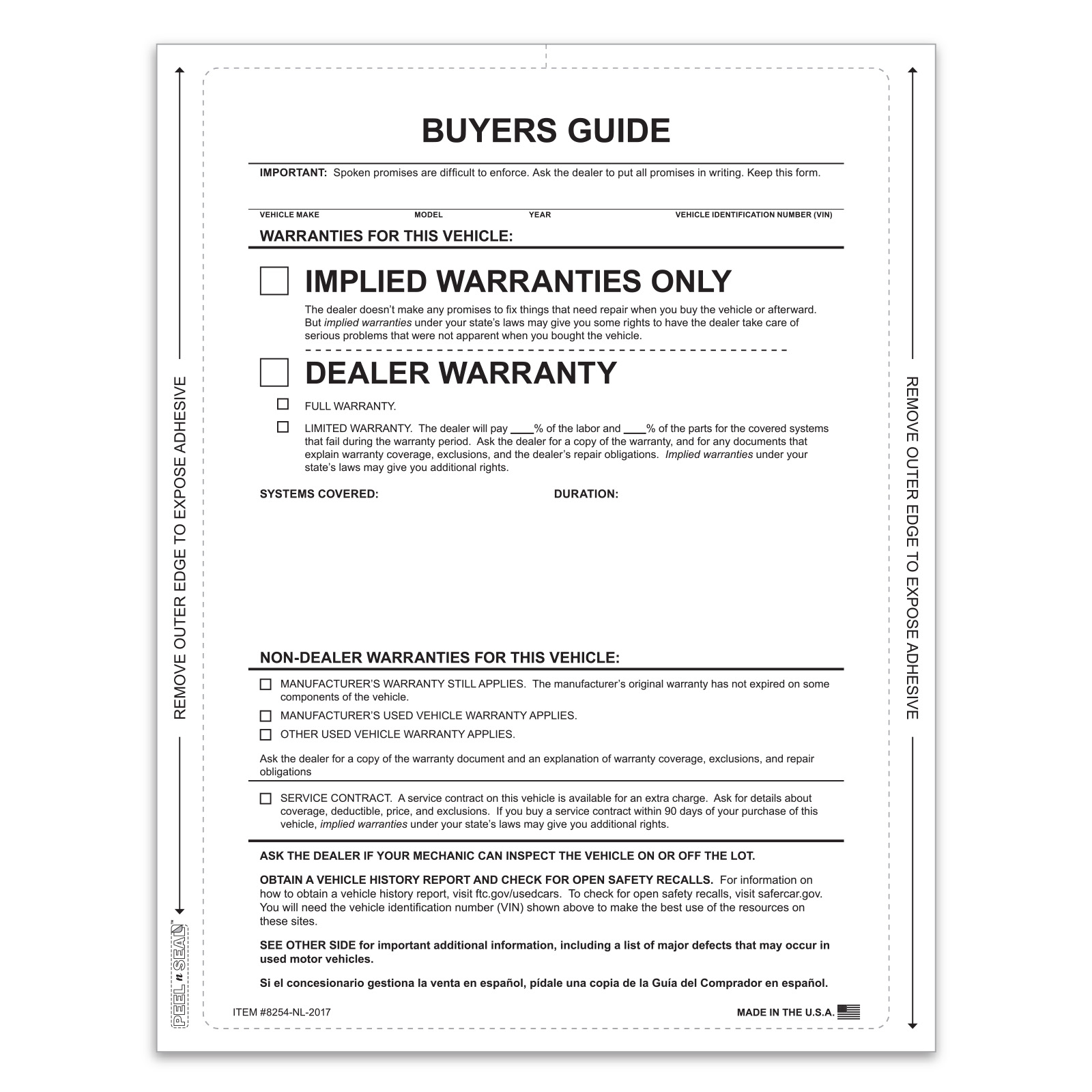 8254-NL-2017_Peel-n-Seal_Buyers-Guide_English_Implied-Warranty-No-Lines-1_P-WEB