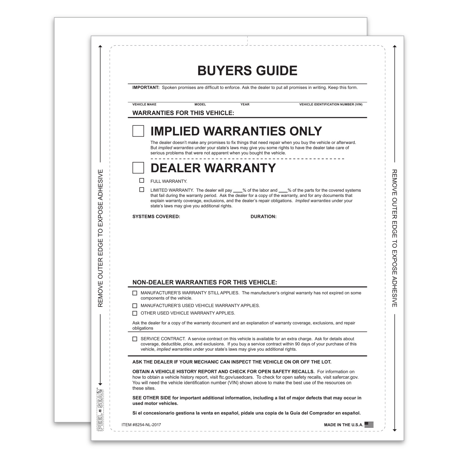 8254-NL-2017_Peel-n-Seal_Buyers-Guide_English_Implied-Warranty-No-Lines-2_P-WEB