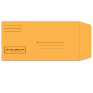 Lic. Plate Envelope - Printed - Self Seal - Qty. 100