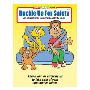 Coloring Book - Buckle Up - Qty. 50