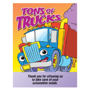 Coloring Book - Tons of Trucks - Qty. 50