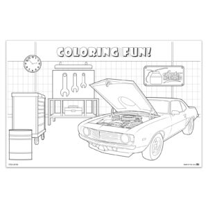 Coloring Pad - 50 Sheets per pad - Qty. 1