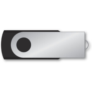 USB Flash Drive - 8 GB Basic Style - Blank -  Qty 1
