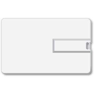 USB Flash Drive - 8 GB Credit Card Style - Blank -  Qty 1