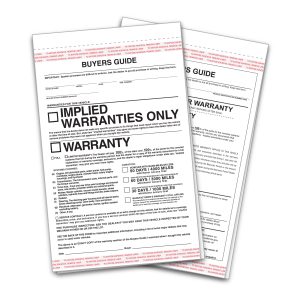 Buyers Guide 2 Strip Adhesive - 2PT - 7-1/3" x 11-3/4" Qty. 1